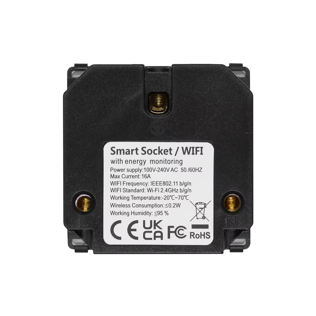 EU Standard Wifi Socket Smart Plug Function Part Only Power Monitor Timing Smart Home Alexa Voice Control Bule Backlight
