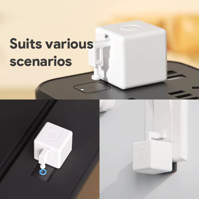 Tuya Zigbee / Bluetooth Fingerbot plus Robot Button Pusher Switch Bot Smart Home Work with Alexa Google Home Smart Life App