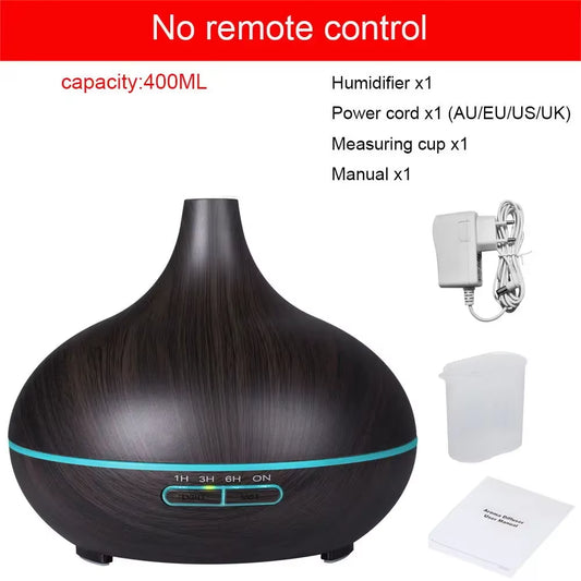Tuya Smart Humidifier with Colorgul LED Light Wifi Aroma Diffuser Timer Wireless Control Work with Alexa Google Home Compatible